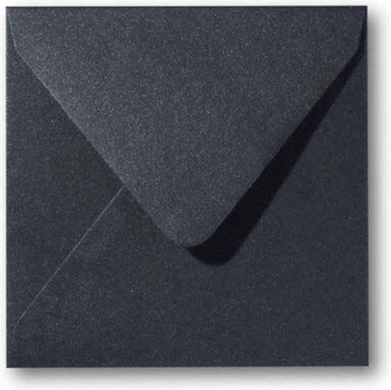 Luxe metallic enveloppen | Mosgroen | 14x14cm | 110gsm | Cards & Crafts