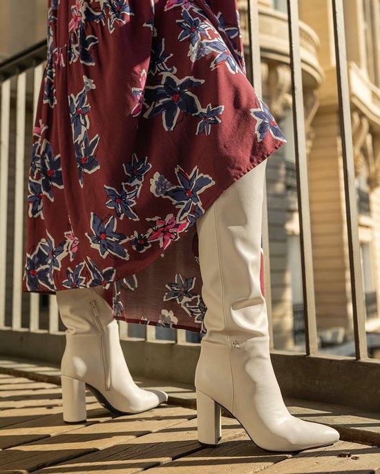 Mexx Boot Krystal Dames - Off White - Maat 42 | bol.com