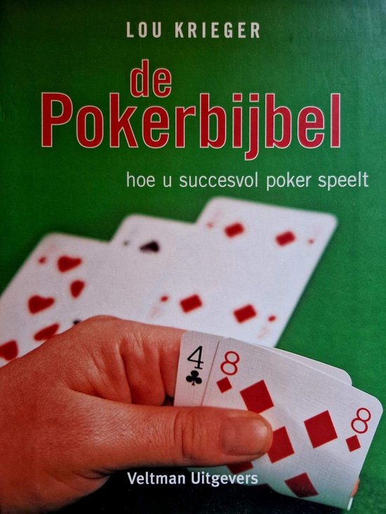 Cover van het boek 'De pokerbijbel' van L. Krieger