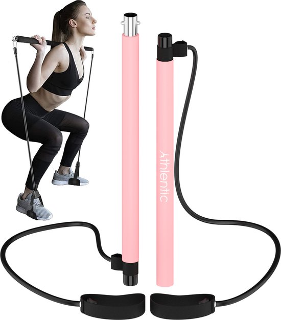 Trein machine Uitleg Pilates bar - Pilates stick - Fitness bar - Pilates stok - Fitness stick -  Yoga stok -... | bol.com