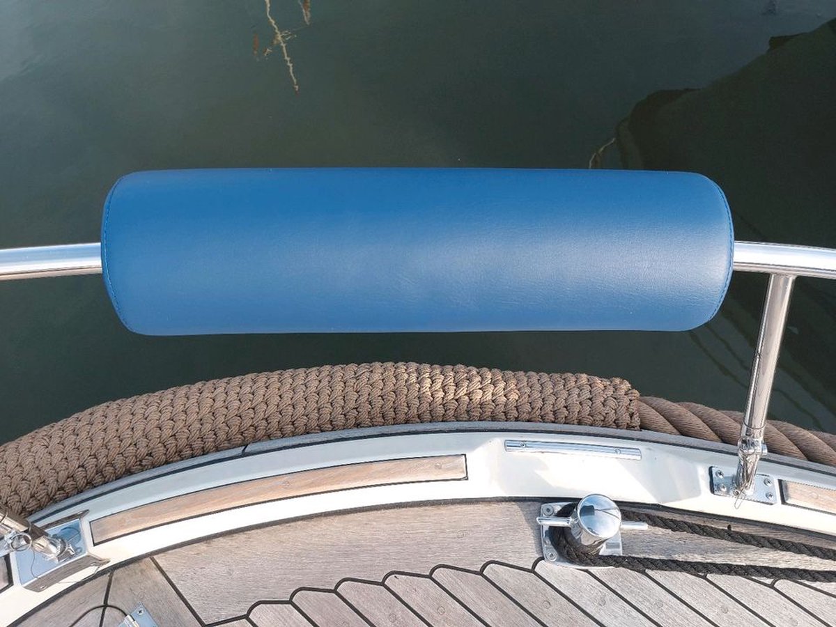 Relingkussen voor boot 40 cm Navy Blue - bootkussen - railingkussen - rugkussen - rolkussen