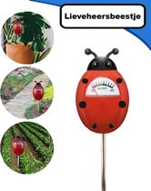 Summer Spark Vochtmeter voor Planten - Vochtigheidsmeter - Binnen en Buiten - Vochtmeter Grond - Watermeter - Tuinartikelen - Lieveheersbeestje