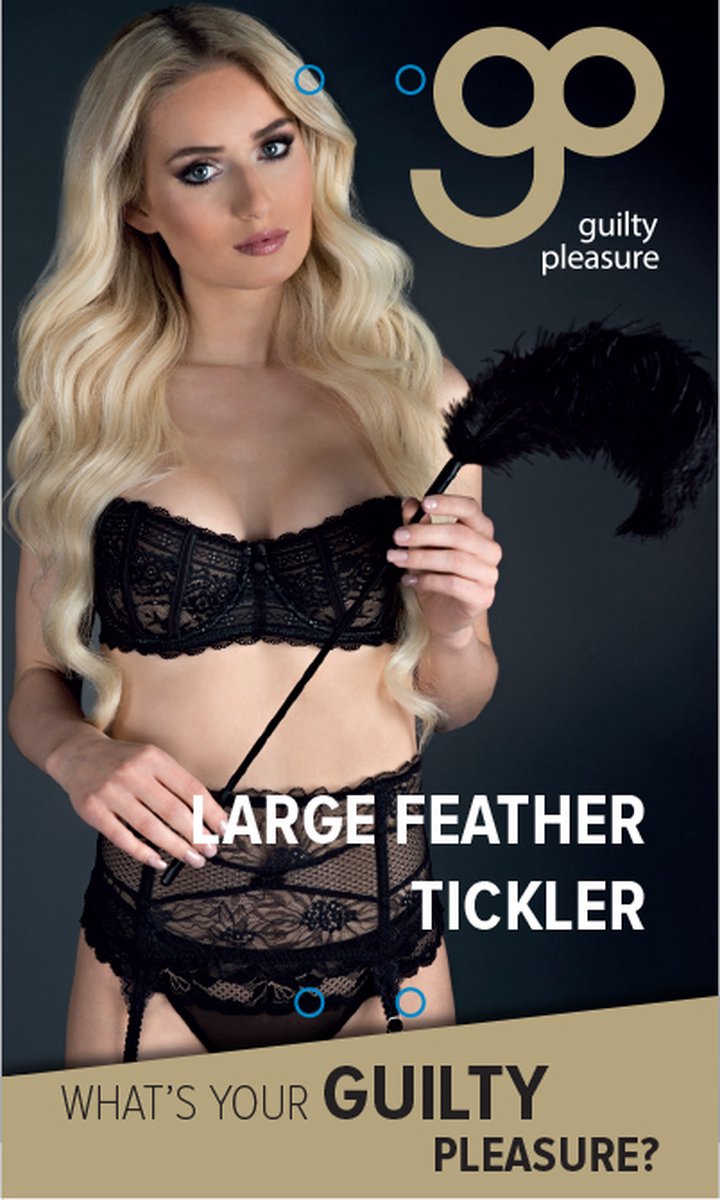 Goedkoopste GP LARGE FEATHER TICKLER BLACK