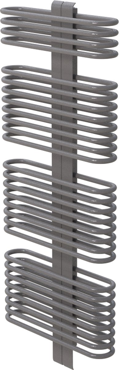 Design radiator EZ-Home - OVAL COVER 600 x 1694 PLATINUM