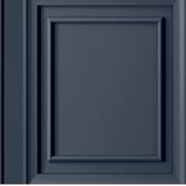 Laura Ashley Vliesbehang |Redbrook Wood Panel - Blauw - 10mx52cm