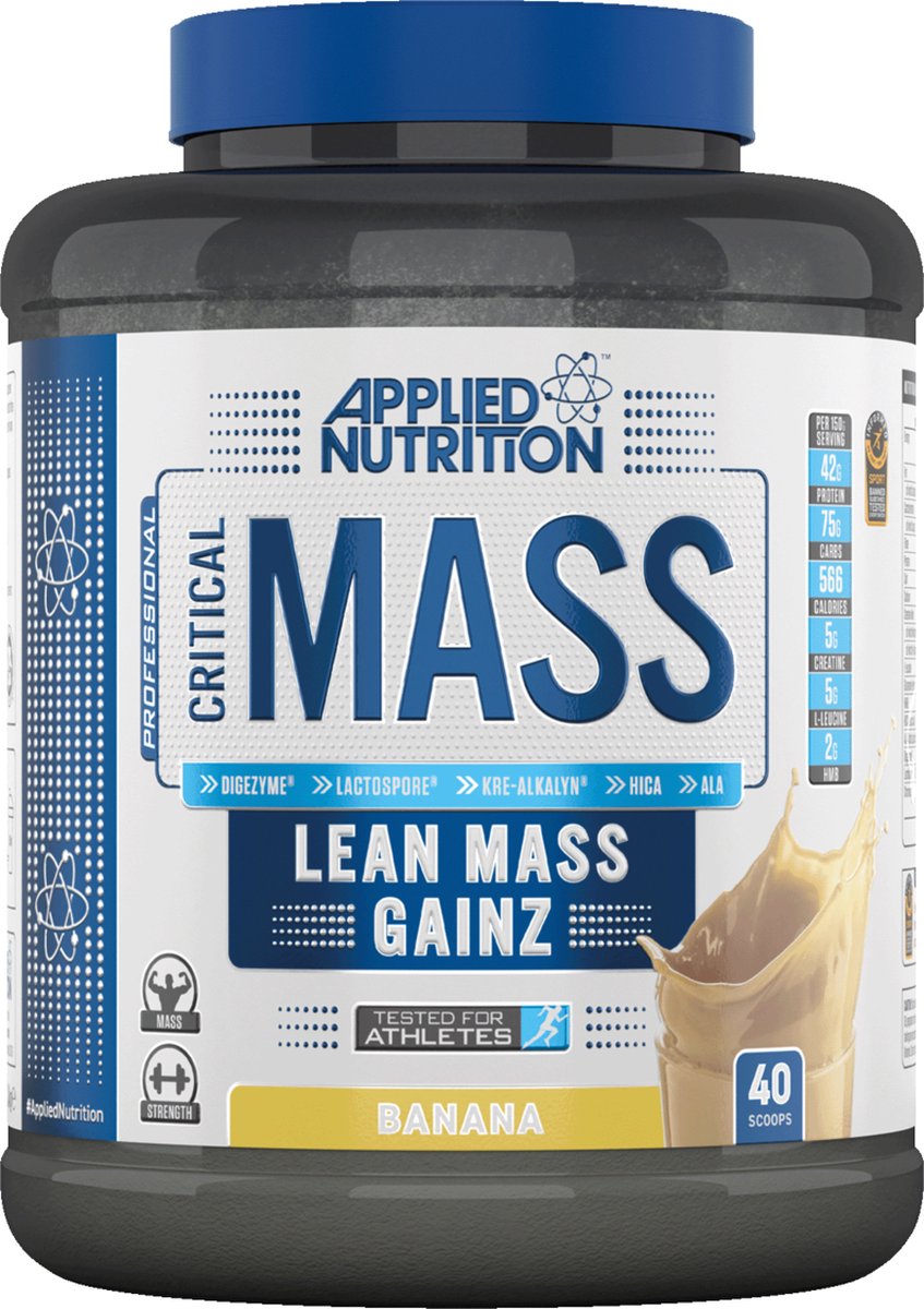 Critical Mass (Chocolate - 2400 gram) - Applied Nutrition - Weight gainer - Mass gainer