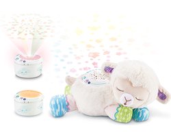 VTech baby nachtlamp schaap 3-in-1 met lichtprojectie en muziek.