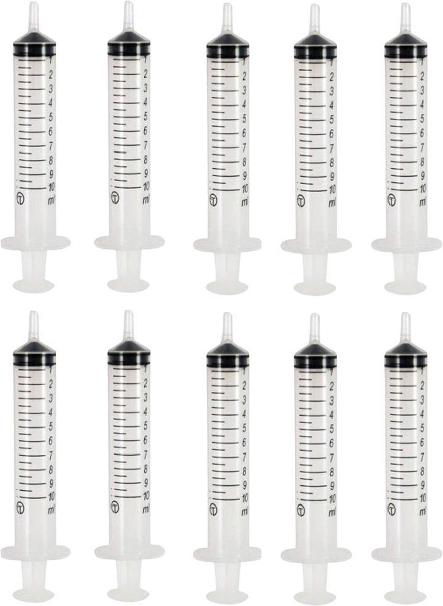 Goedkoopste Terumo - Spuit Zonder Naald - Doseerspuit - Maat aanduiding - Spuiten - Injectie Spuit - 10 ml - 10 Stuks - Voordeelverpakking