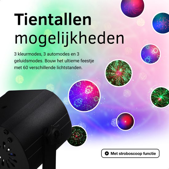 Lumière de fête Cheroy noire avec des effets de lumière ronds et colorés de feux d'artifice en arrière-plan.