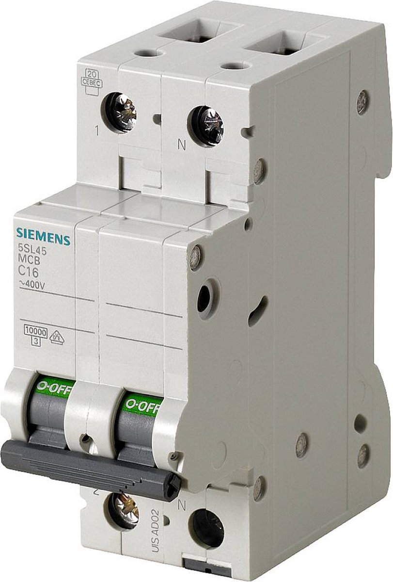 Siemens 5SL45066 5SL4506-6 Zekeringautomaat 6 A 230 V