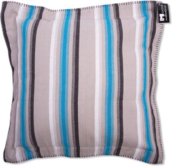 In The Mood Coussin Raw Stripes - Div couleurs - Anthracite