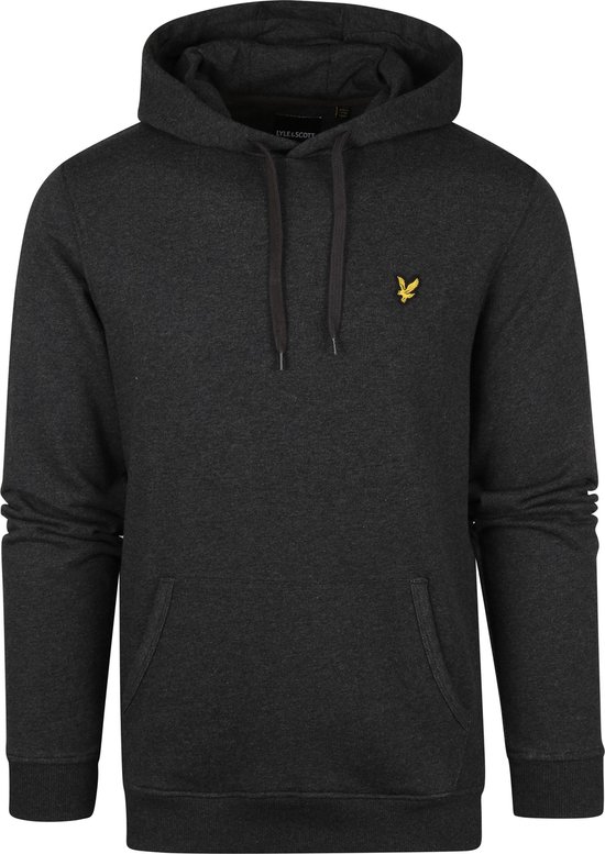 Lyle and Scott - Hoodie Donkergrijs - Regular-fit