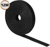 Kabelbinders - 12 meter - klittenband - Kabelbinders Klittenband - Nassauproducts® - Rol van 12 meter - Velcro