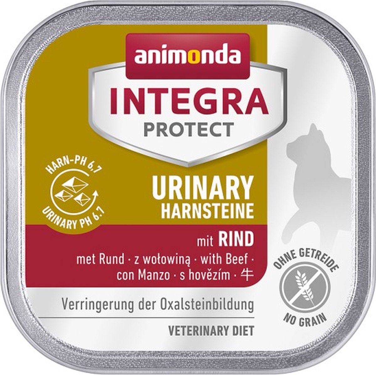 Animonda Integra - Natvoer - Struviet - Rund - 100GR - 16ST