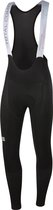 Sportful Fietsbroek lang met bretels Dames Zwart - TOTAL COMFORT WOMAN BIBTIGHT BLACK - M