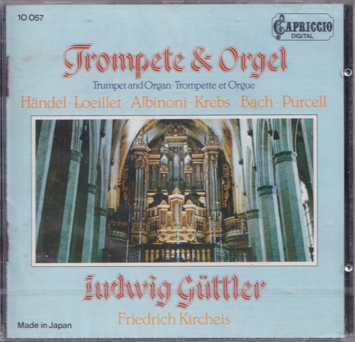 Trompete en orgel - Ludwig Güttler, F. Kircheis, Christoph Kircheis