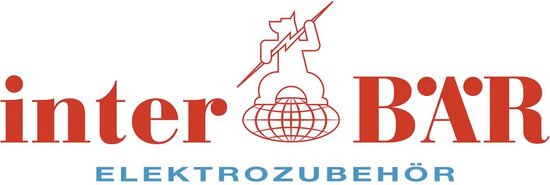 interBär 8110-001.01 Stekkerdoos 2-voudig Wit, Blauw Randaarde stekker 1 stuk(s)