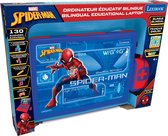Spiderman tweetalige educatieve laptop - 130 activiteiten (Engels/Frans) met kleuren LCD scherm