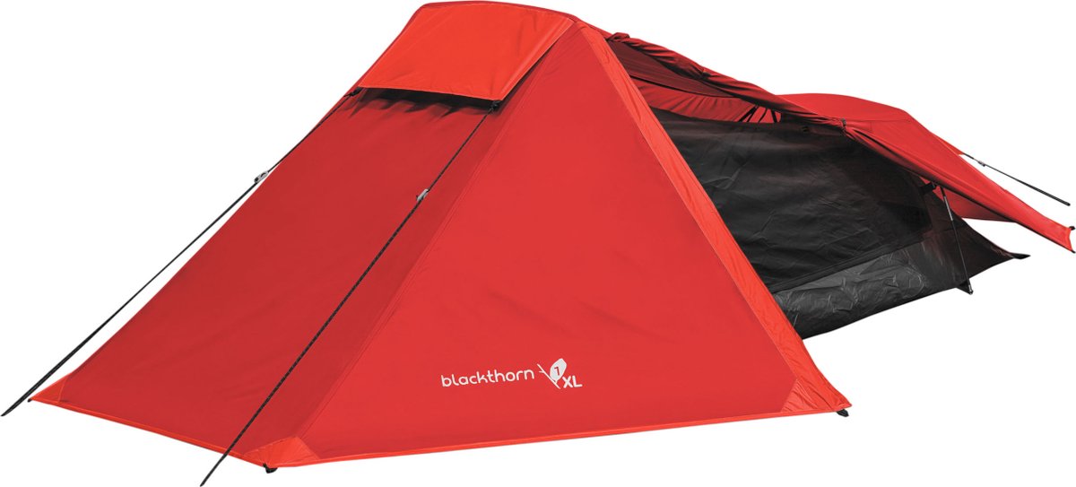 Highlander Blackthorn 1 XL - Lichtgewicht tent - 1-Persoons - Rood