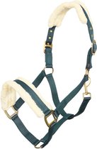 Imperial Riding - Halster Classic Fur - Forest Green - Maat Pony