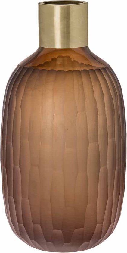 Riverdale - Vase Fenna marron 40cm - Marron