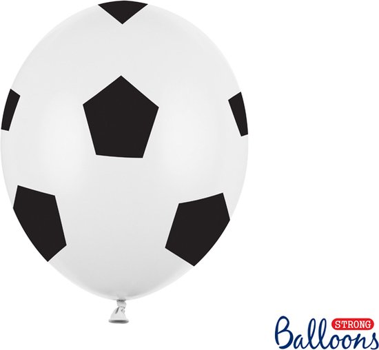 Ballonnen Voetbal (6 stuks)