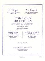 28 Miniatures - 2e Cahier - Nos 16 à 28