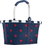 Reisenthel Carrybag Boodschappenmand Maat XS - 5L - Mixed Dots Red Rood