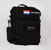 Backpack | Waterdicht | Rugzak | Rugtas | Dagrugzak | Wandelen | Hike rugzak | Schooltas | 45 Liter | Embrace The Suck