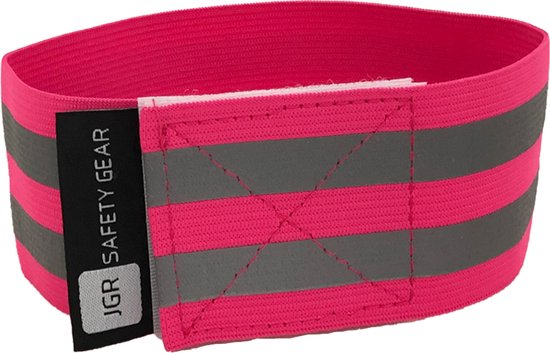 Rogelli armband reflectie LED rood kopen – Rood