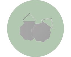 Zelfklevende plakhaakjes voor canvas schilderij of houten kaarten - Poster ophang haak - Geen gedoe met spijkertjes - Schilderij haak - 30mm - Zonder gereedschap - Ophanghaakje