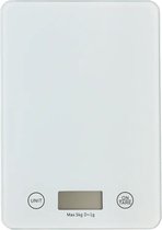 Impuls Digitale Precisie Keuken Weegschaal - tot 5000 Gram (5kg) - Inclusief Batterij - Zilver
