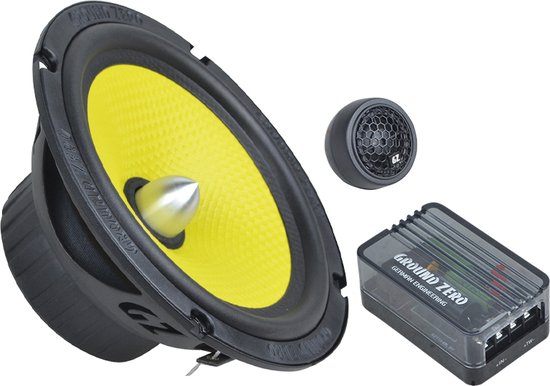 Ground Zero Titanium GZTC 165.2X - Autospeakers - 16,5 cm - 2-Weg