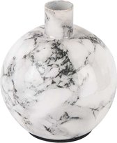 Candle holder Marble Look iron small