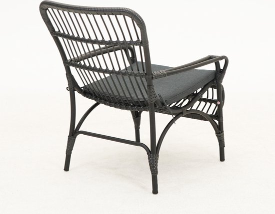 Chaise longue Vita Lester noir