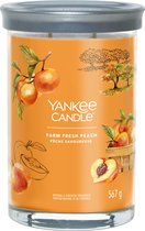 Yankee Candle - Grand gobelet Farm Fresh Peach Signature
