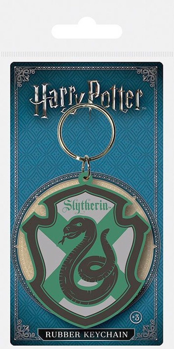 Harry Potter - Slytherin Rubber Keychain