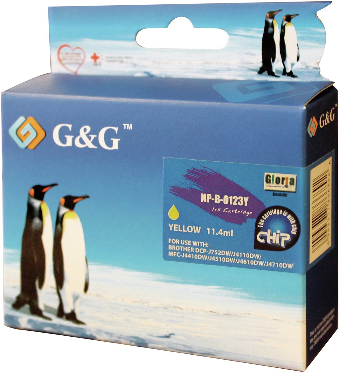 cartridge Brother geel 11,4ml