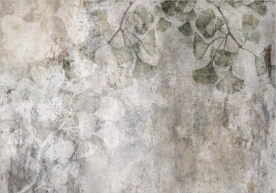 Fotobehangkoning - Behang - Vliesbehang - Fotobehang - Jurassic Ginkgo - 300 x 210 cm