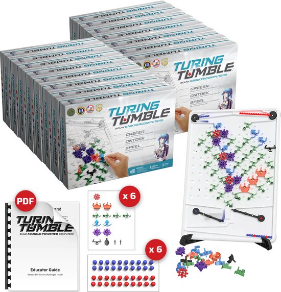 Afbeelding van het spel Turing Tumble - Onderwijspakket voor klassikaal gebruik - 15 pack