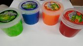 Seau, 1 kg de slime dans le seau, vert, bleu, rouge, orange - Expédié au hasard - 1 seau