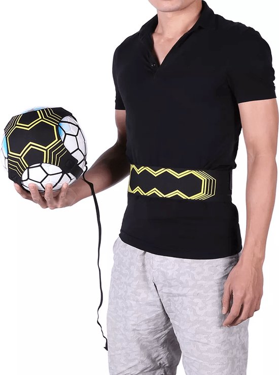 Entraîneur de Voetbal - Entraîneur de compétences de football - Élastique de football - Matériel d'entraînement de football