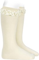 Cóndor Kniekous Velvet Roezel | 2459/2 | Cream | 12-24 mnd | maat 2