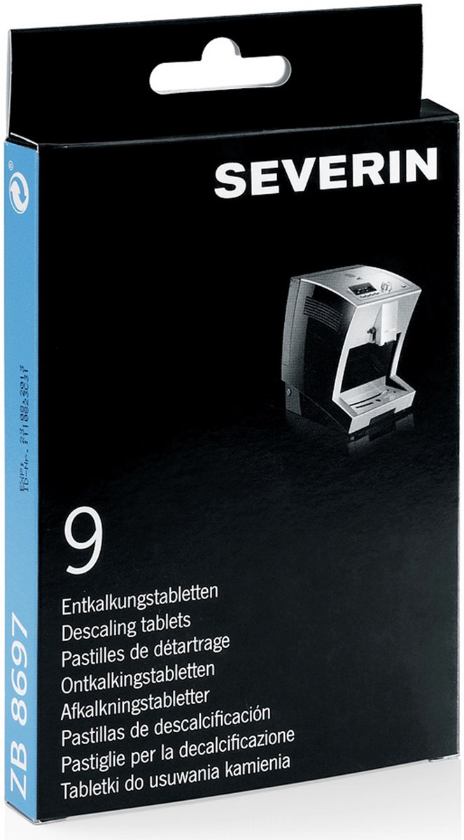 Severin ZB 8697 - Ontkalkingstabletten -Espressomachines