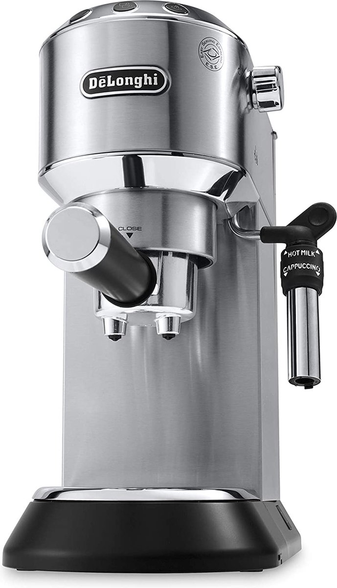 De'Longhi Dedica Style EC685M espressomachine voor koffie en melkdranken chroomstaal