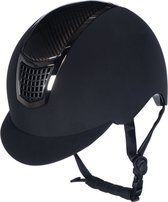 Veiligheidshelm cap Carbon Professional zwart maat L (59-61 cm)