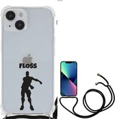 Telefoon Hoesje Geschikt voor iPhone 14 Leuk Hoesje met transparante rand Floss Fortnite
