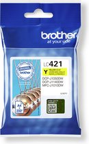 Bol.com Original Ink Cartridge Brother LC-421Y Yellow aanbieding