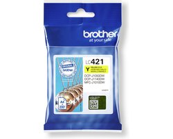 Brother LC-421Y - Originele Cartridge - Standaard formaat - Geel