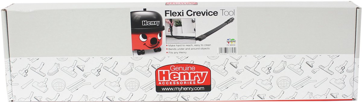 Numatic Flexibele Spleetzuigmond XL 909558 Zwart